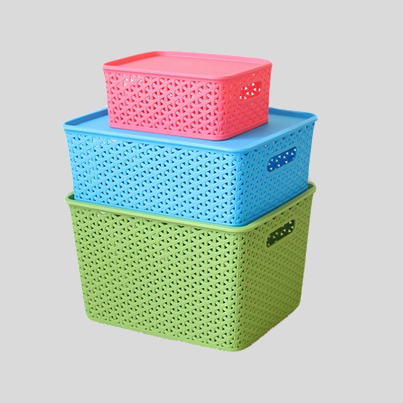 قالب صندوق تخزين بلاستيكي شبيه بالشبكة للأشتات المنزلية وعينات إنتاج ألعاب الأطفال